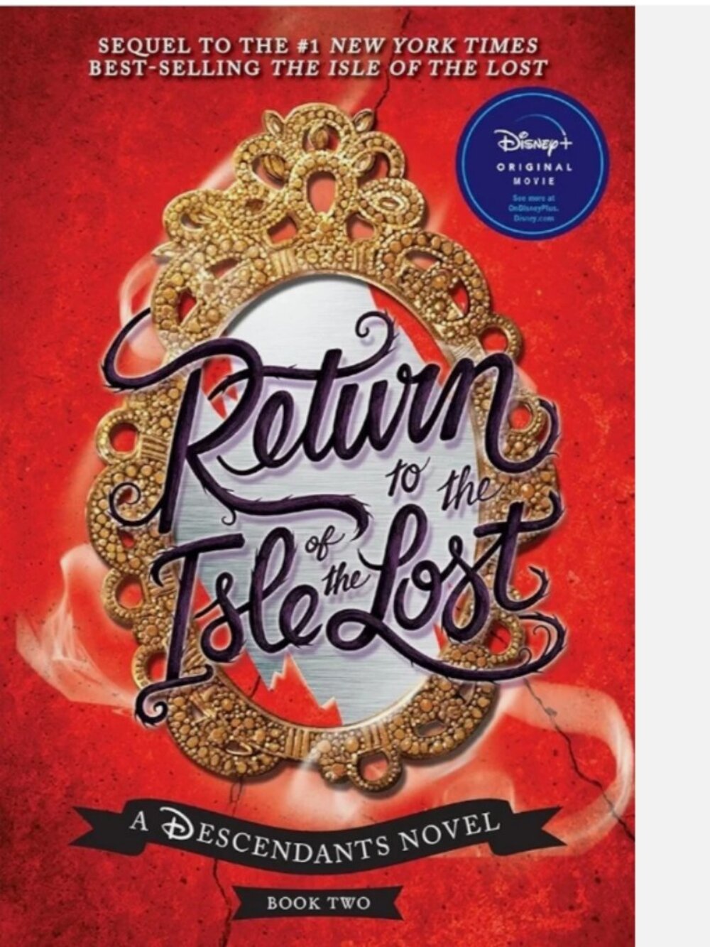 5/$15 Kids Book Return to Isle of the Lost Disney Descendants 2 de la Cruz HCDJ